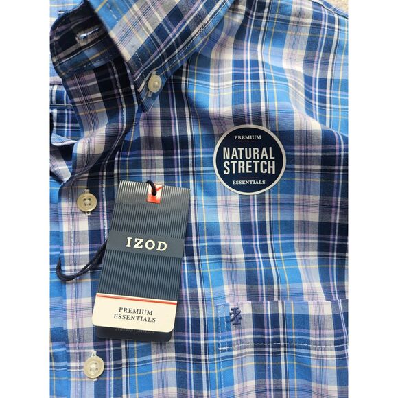 Men's XXL IZOD button up long sleeve shirt - Picture 5 of 8